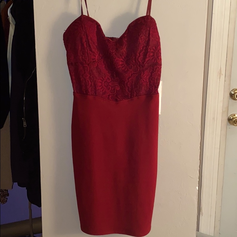 Red dress